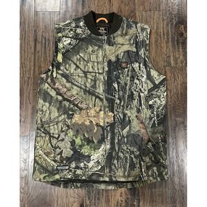 Walls‎ Mossy Oak Hunting Camo Camouflage Scentrex Insulated Quilted Vest Large L